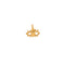 TINY EYE CHARM GOLD